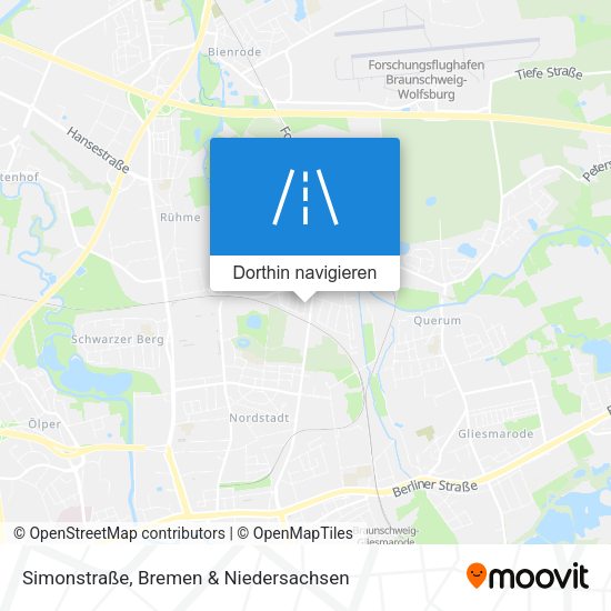 Simonstraße Karte