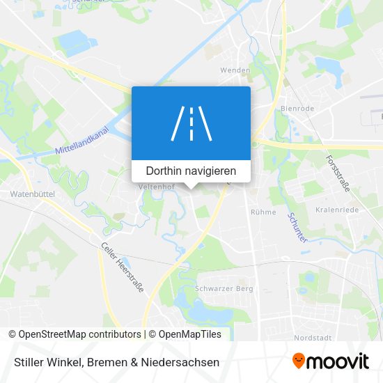 Stiller Winkel Karte