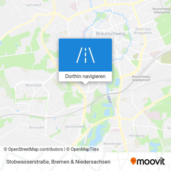 Stobwasserstraße Karte