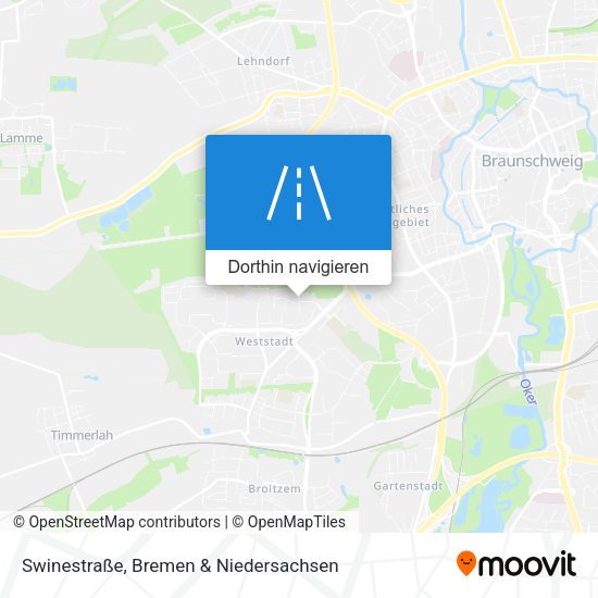 Swinestraße Karte