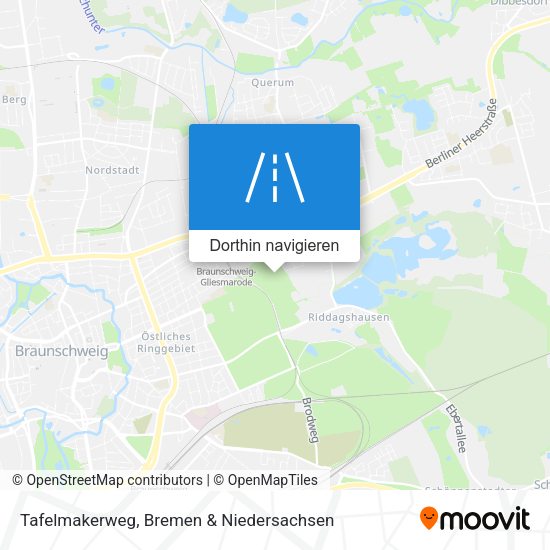 Tafelmakerweg Karte