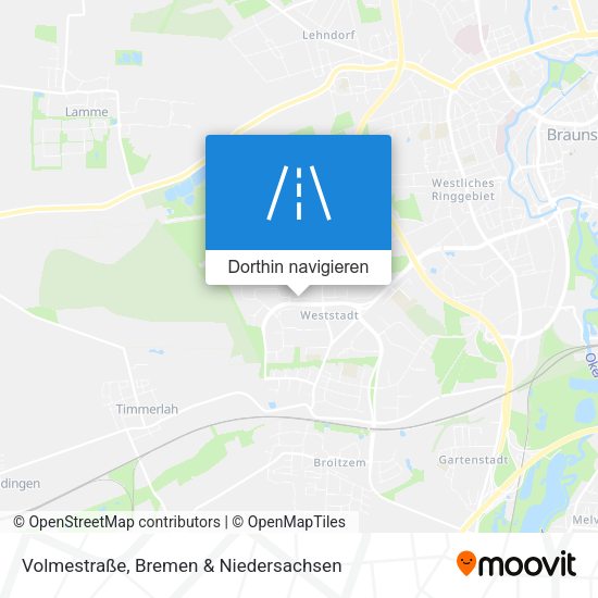 Volmestraße Karte