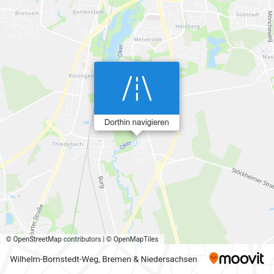 Wilhelm-Bornstedt-Weg Karte