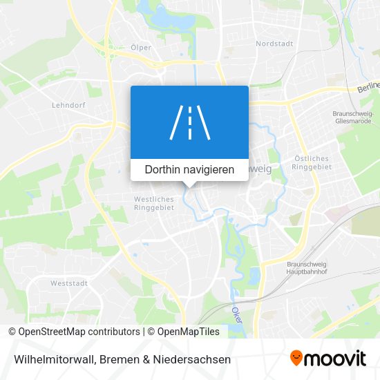 Wilhelmitorwall Karte
