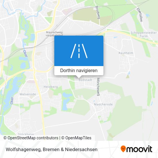 Wolfshagenweg Karte
