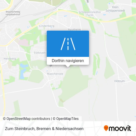Zum Steinbruch Karte