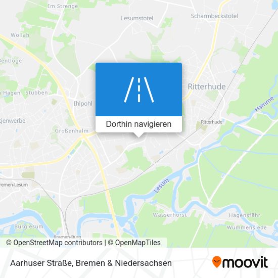 Aarhuser Straße Karte