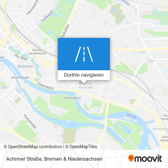 Achimer Straße Karte