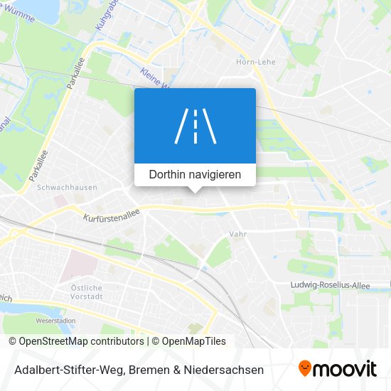 Adalbert-Stifter-Weg Karte