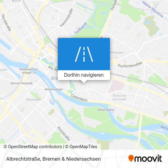 Albrechtstraße Karte