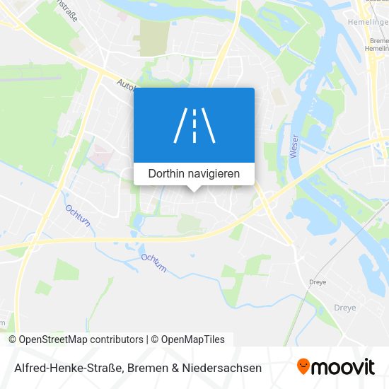 Alfred-Henke-Straße Karte