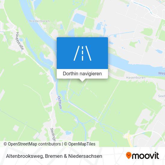 Altenbrooksweg Karte