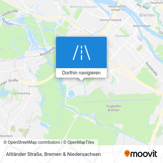 Altländer Straße Karte