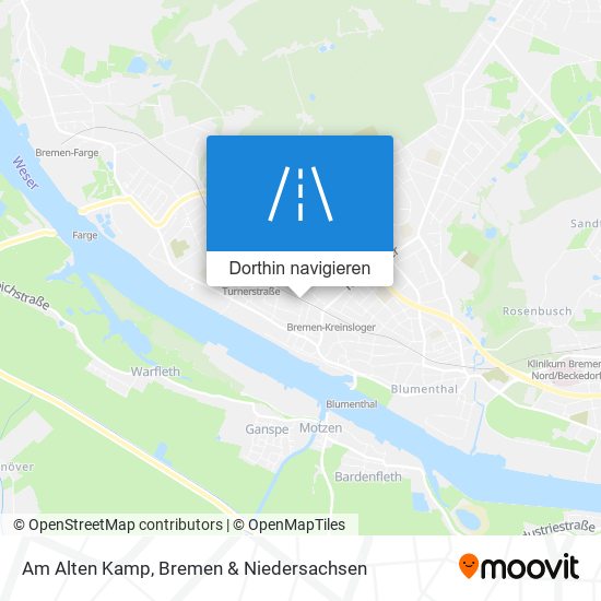 Am Alten Kamp Karte