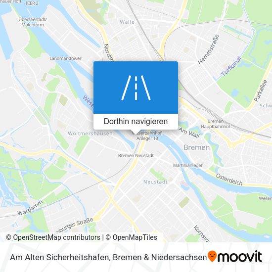 Am Alten Sicherheitshafen Karte