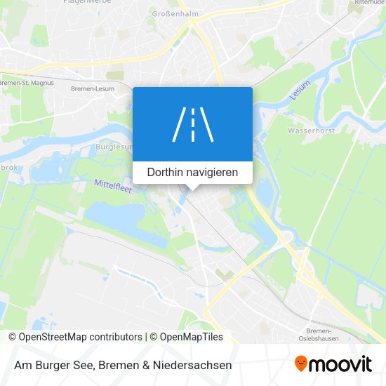 Am Burger See Karte