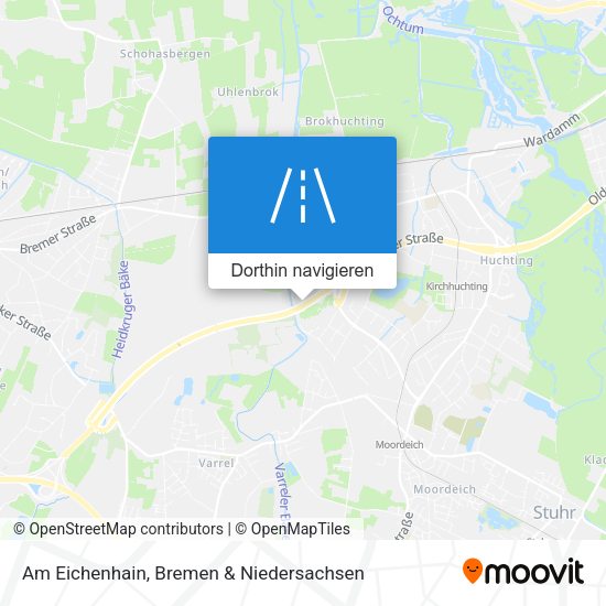 Am Eichenhain Karte