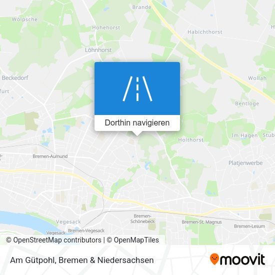 Am Gütpohl Karte