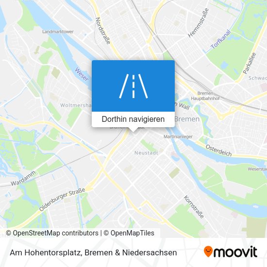 Am Hohentorsplatz Karte