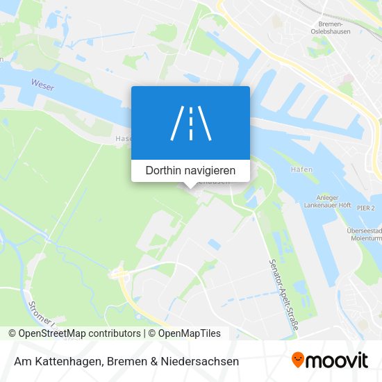 Am Kattenhagen Karte