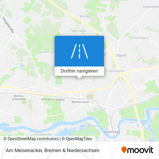 Am Meisenacker Karte