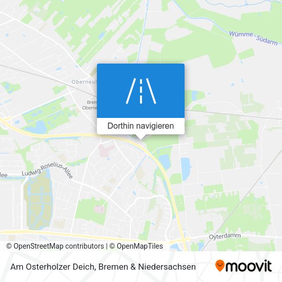 Am Osterholzer Deich Karte