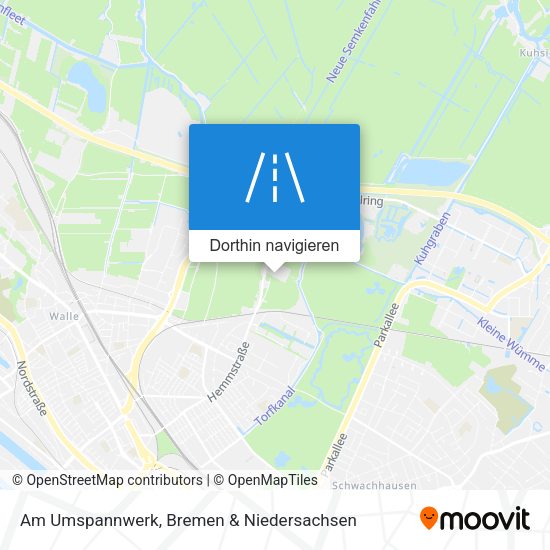 Am Umspannwerk Karte