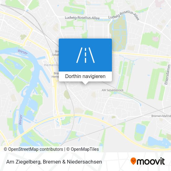 Am Ziegelberg Karte