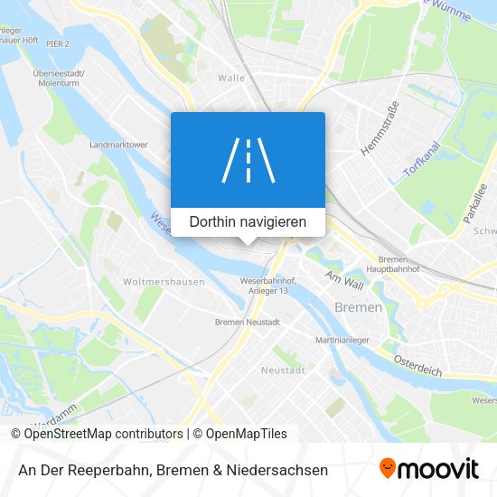 An Der Reeperbahn Karte