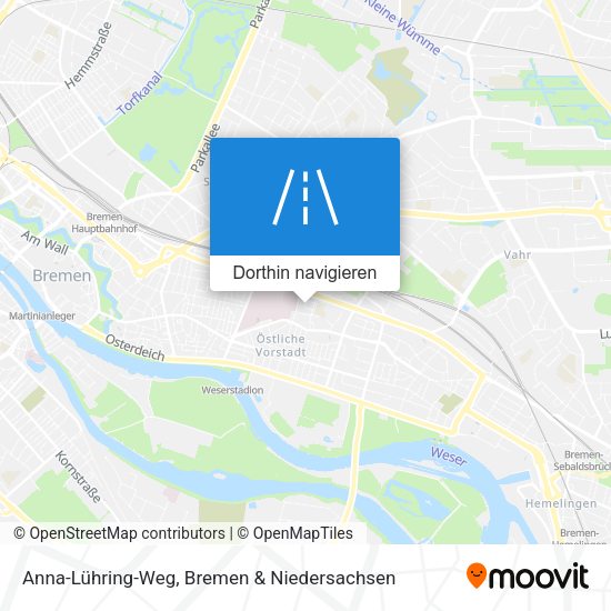 Anna-Lühring-Weg Karte