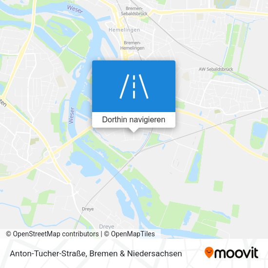 Anton-Tucher-Straße Karte