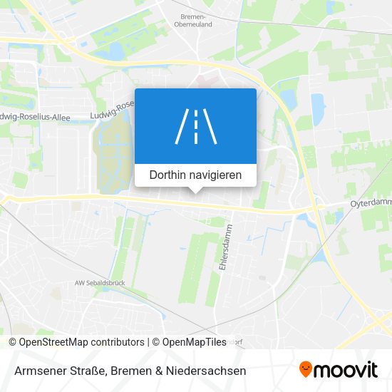 Armsener Straße Karte