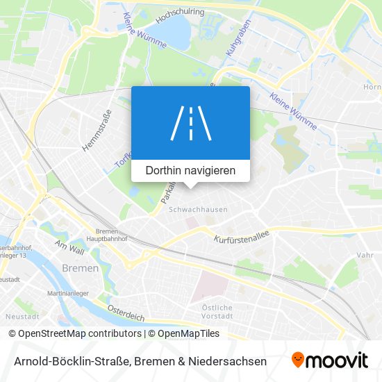 Arnold-Böcklin-Straße Karte