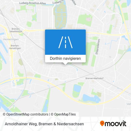 Arnoldhainer Weg Karte