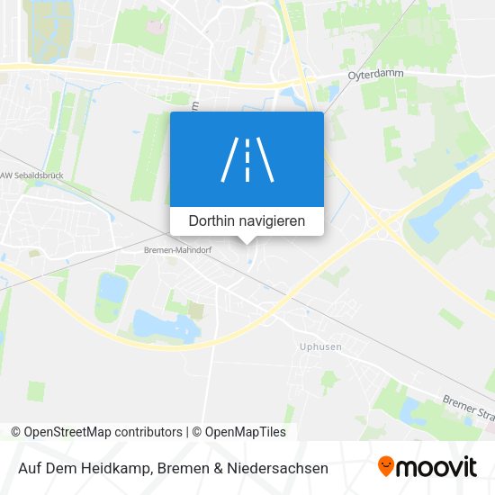 Auf Dem Heidkamp Karte