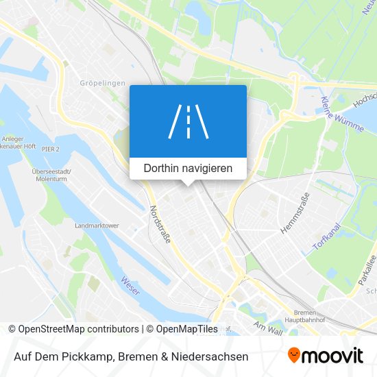 Auf Dem Pickkamp Karte