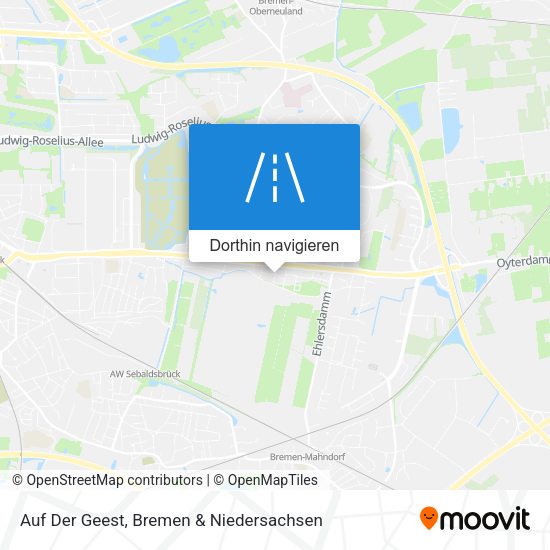 Auf Der Geest Karte