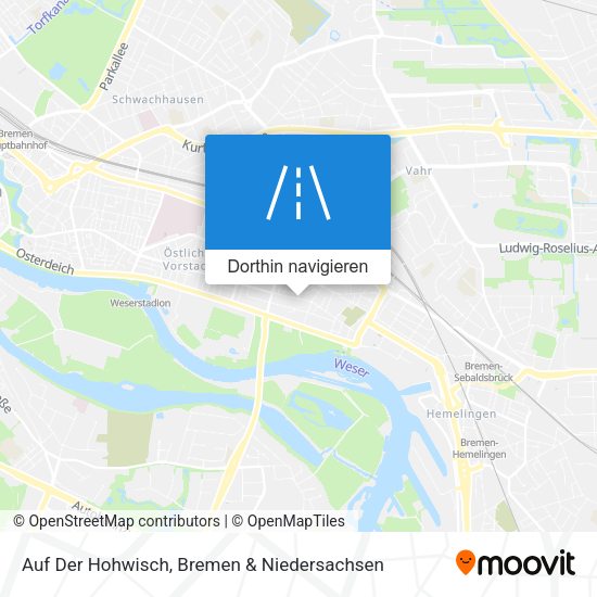 Auf Der Hohwisch Karte
