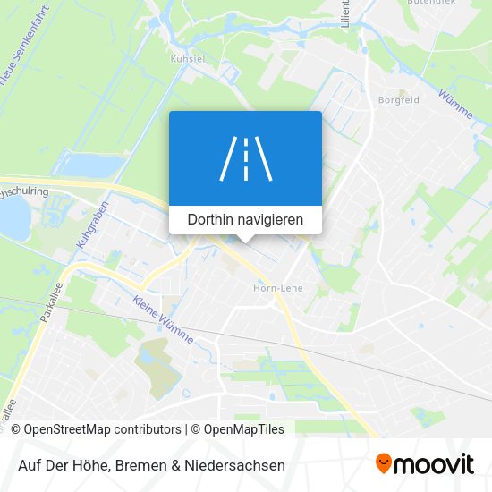 Auf Der Höhe Karte