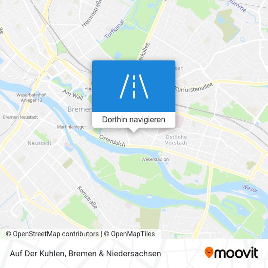 Auf Der Kuhlen Karte