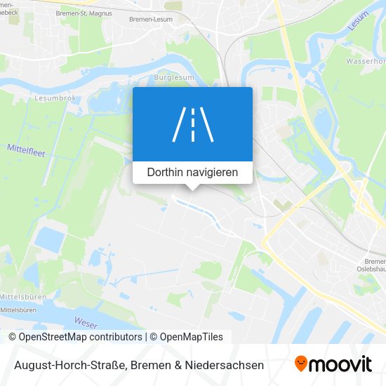 August-Horch-Straße Karte