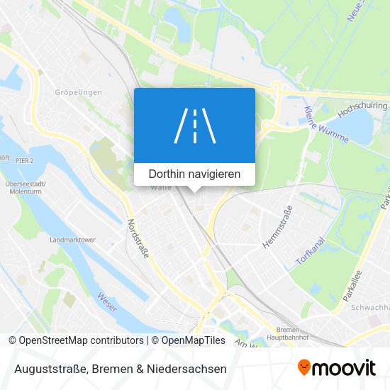 Auguststraße Karte