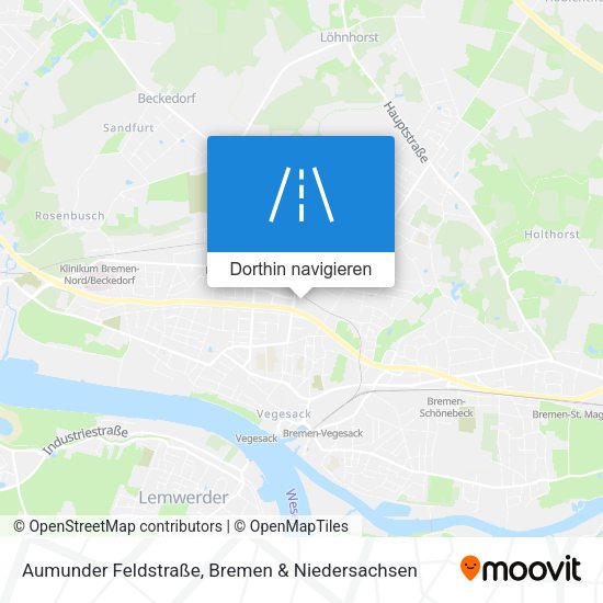 Aumunder Feldstraße Karte