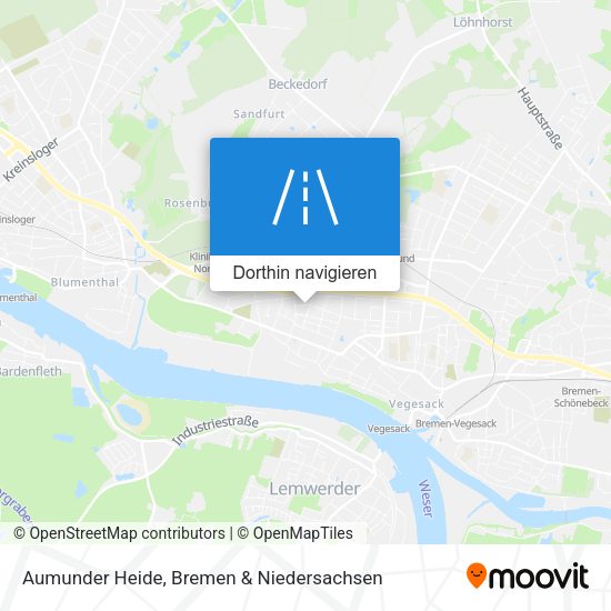 Aumunder Heide Karte