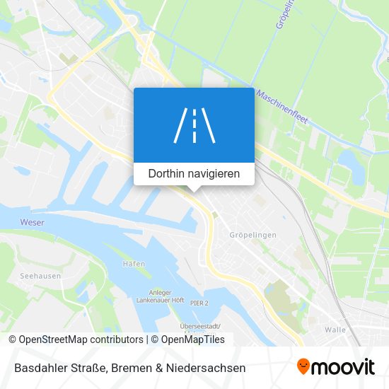 Basdahler Straße Karte