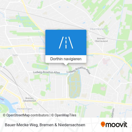 Bauer-Mecke-Weg Karte