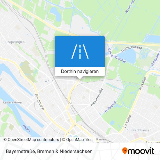 Bayernstraße Karte