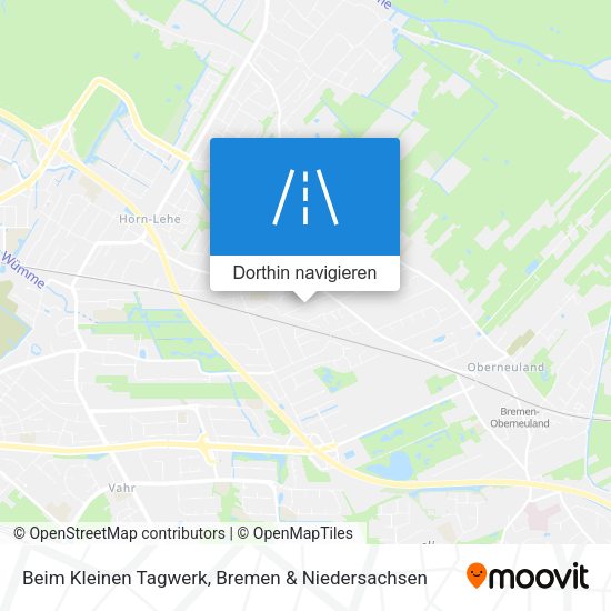 Beim Kleinen Tagwerk Karte