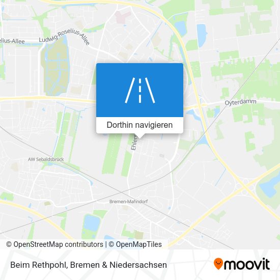 Beim Rethpohl Karte