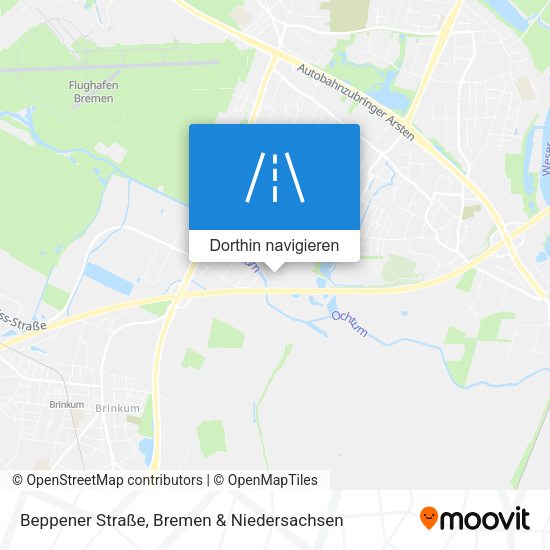 Beppener Straße Karte